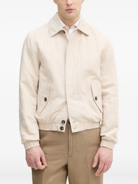 Benetton linen-blend jacket Neutrals 2YQSUN073