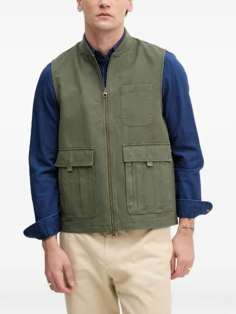 Benetton multi-pocket gilet Green 2OAEUJ00W