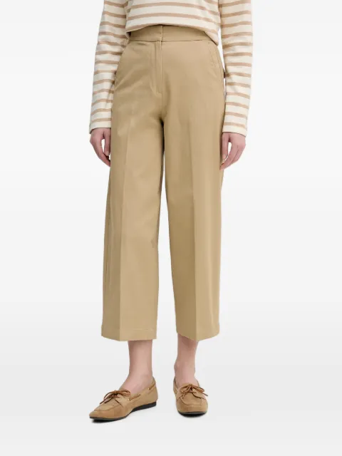 Benetton pressed-crease wide-leg trousers Neutrals 4FRXDF0B0