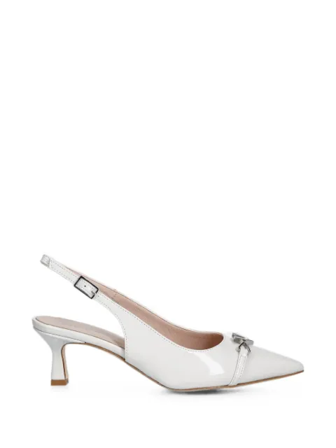 Valentino Garavani VLogo slingback pumps Silver 91D2573VER
