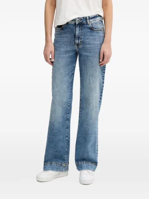 Benetton faded wide-leg jeans Blue 4SRNDE01V