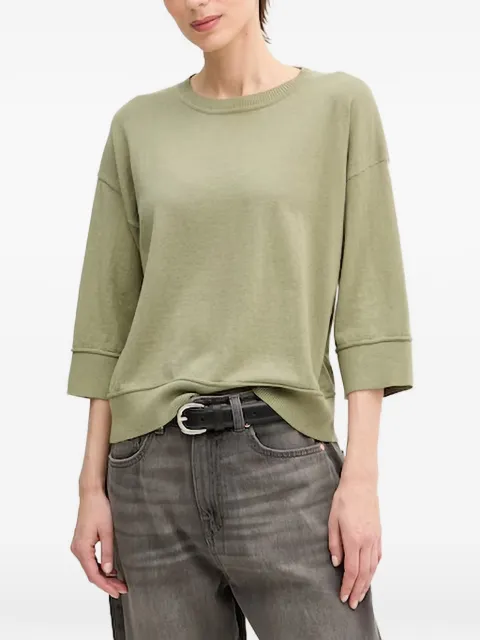Benetton three-quarter sleeve sweater Green 1Y6SD10FX