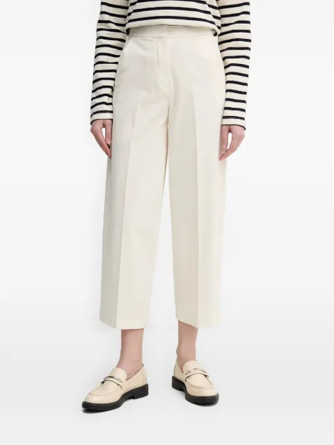 Benetton cropped wide-leg trousers Neutrals 4FRXDF0B0