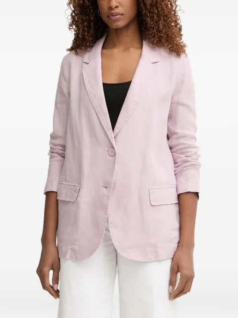 Benetton notch-lapel single-breasted blazer Pink 2AGHDW00R