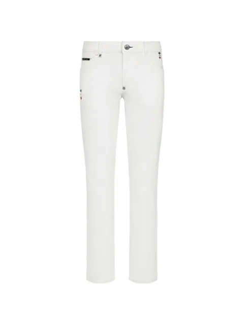 Philipp Plein slim fit jeans basic White UAFCMDT4464PDE004N