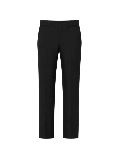 Philipp Plein trousers straight-fit Black UAFCWRT1712PTE022N