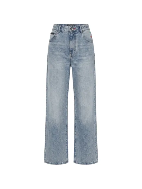 Philipp Plein straight-fit jeans basic Blue UAFCWDT3026PDE004N
