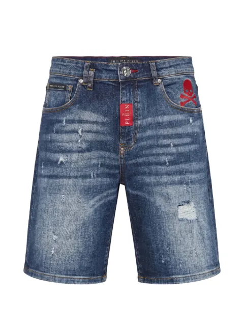 Philipp Plein denim Formentera shorts basics Blue UAFCMDT4475PDE004N