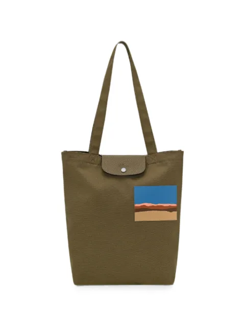 Longchamp x Caroline Hélain M tote bag Green 10326HKI510