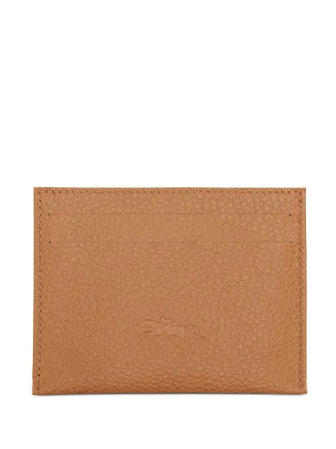 Longchamp Le Foulonné card holder Brown L3218021M74