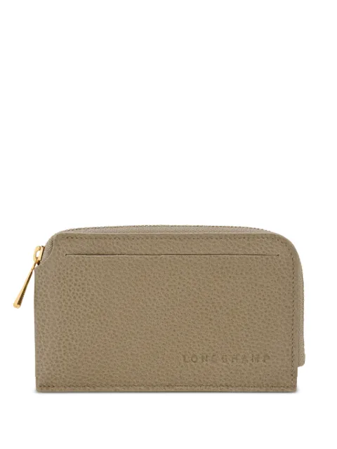 Longchamp Le Foulonné card holder Neutrals 30048021M69