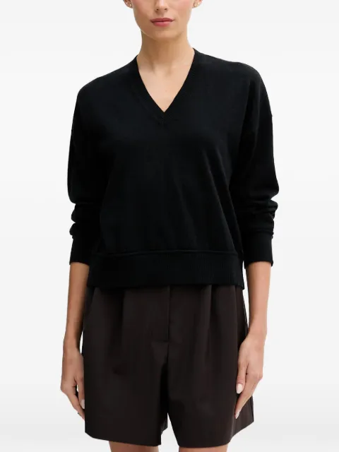 Benetton V-neck sweater Black 1Y6SD403O