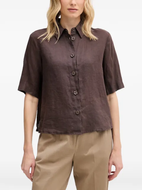 Benetton short-sleeve shirt Brown 5BML5QB75