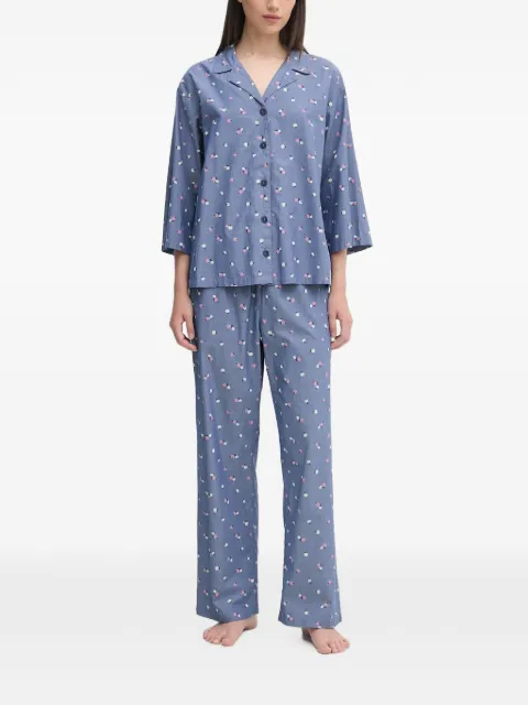 Benetton floral-print pajamas Blue 46QX3P00Z