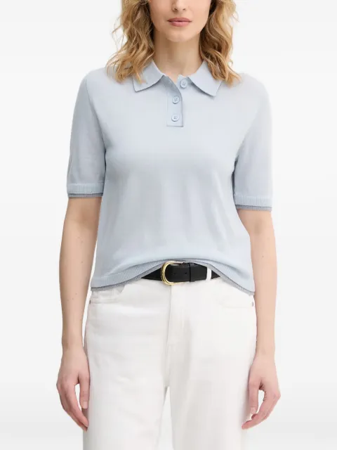 Benetton short-sleeve polo shirt Blue 11AHD301J