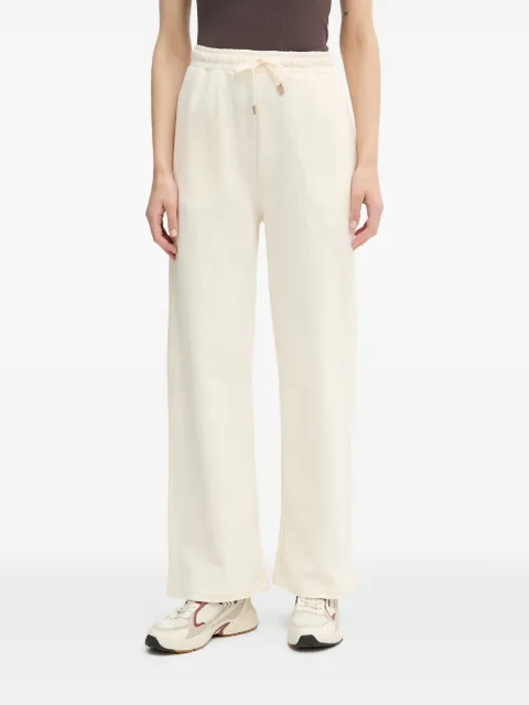 Benetton drawstring wide-leg trousers Neutrals 34AWDF01J