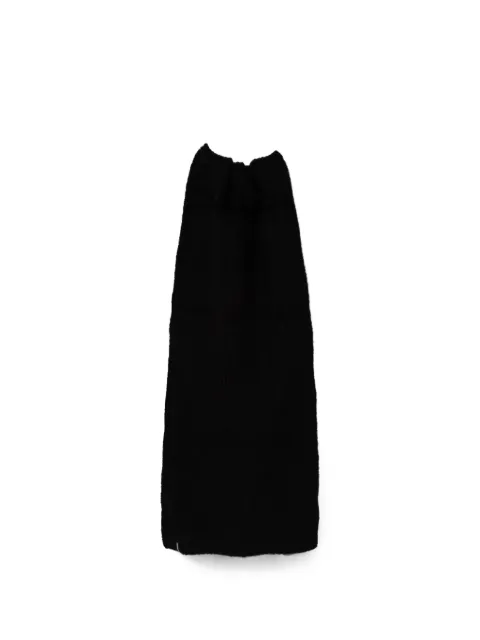 bomboogie ribbed-knit scarf Black WW8287T