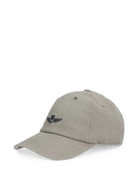 Aeronautica Militare logo-embroidered baseball cap Grey HA1245UCT04293