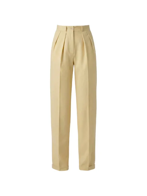 Almaz Vanilla Vice pleated trousers Neutrals TR0204SS22