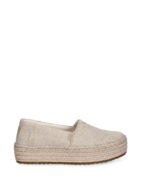 Toms Valencia platform espadrilles Neutrals 10023059