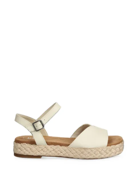 Toms Abby buckle-fastening platform espadrilles White 10020768