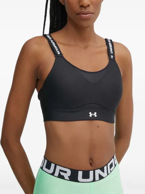 Under Armour Infinity 2.0 high logo-strap sports bra Black 1384112