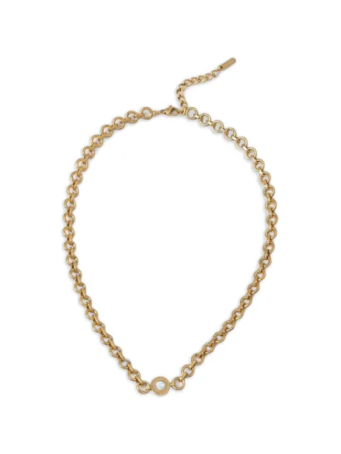 Trussardi embellished chain necklace Gold TJAXC105