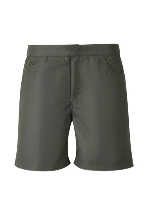Richard J. Brown logo-embroidered swim shorts Green LIPARIS10