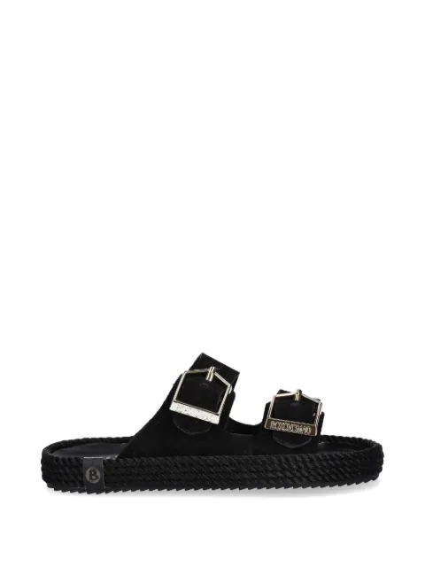 BOHONOMAD Sidney buckle-fastening rope-detail espadrilles Black SYD20