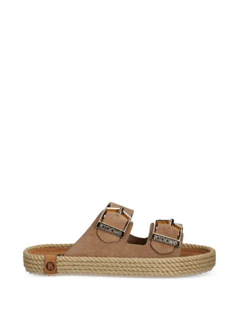 BOHONOMAD Sydney buckle-fastening rope-trimmed espadrilles Brown SYD12