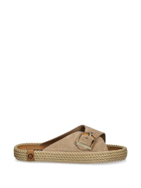 BOHONOMAD buckle-detail rope-trim espadrilles Neutrals CAS12