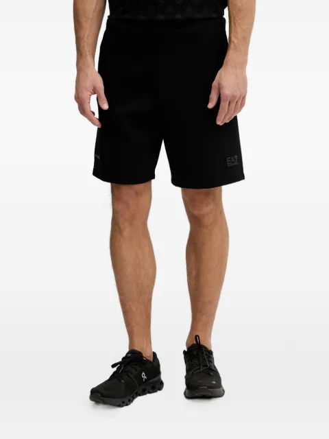 Ea7 Emporio Armani logo-print shorts Black 7M001599AF20845