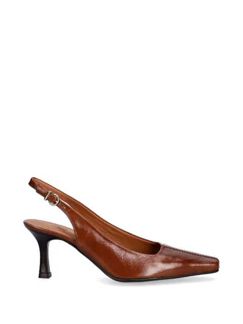 BILLI BI slingback square-toe pumps Brown A19460