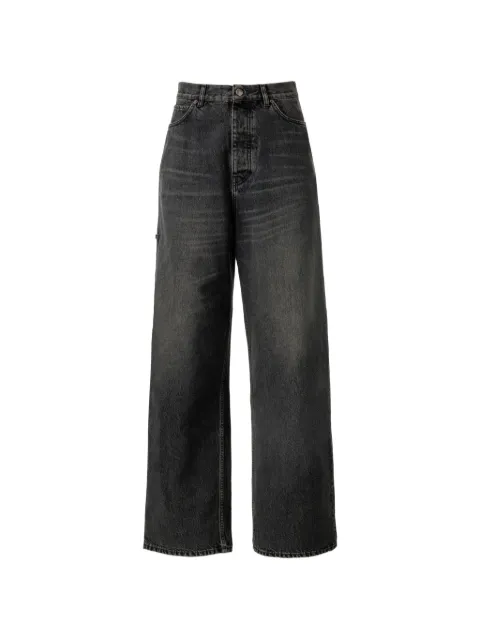 Almaz Off Duty faded wide-leg jeans Grey DE0202FW25