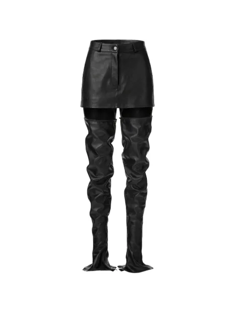 Almaz Mustang cut-out trousers Black TR0201FW26