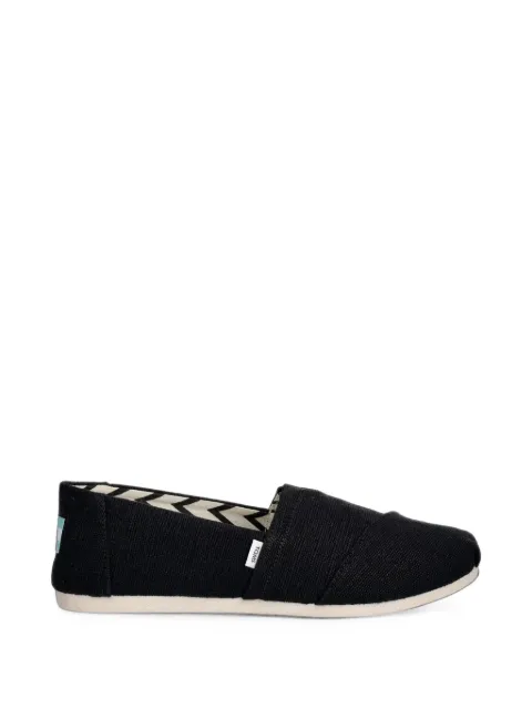 Toms Alpargata canvas slip-on espadrilles Black 10020783