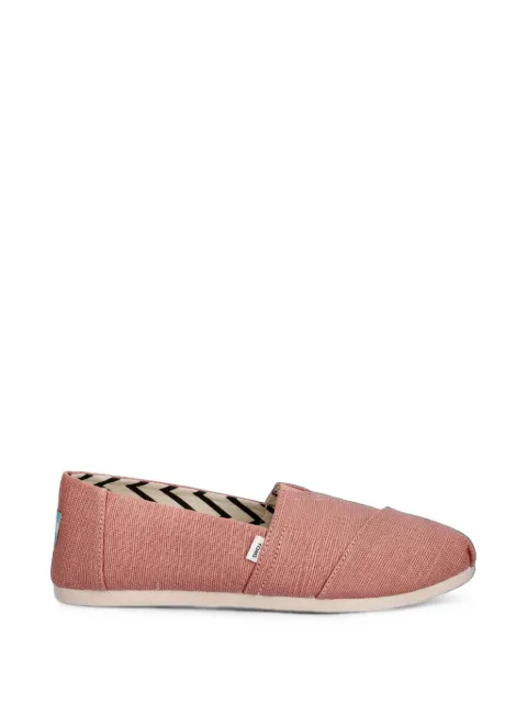 Toms canvas slip-on ballet flats Pink 10023032