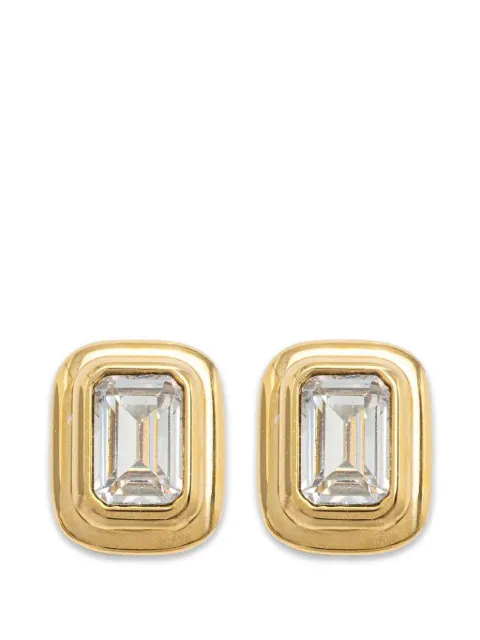Trussardi embellished earrings Gold TJAXA28