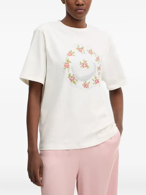 Stine Goya floral-print T-shirt White SG2243P
