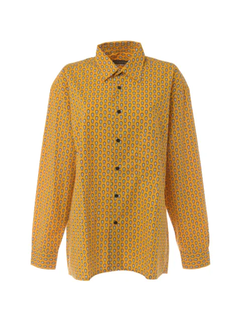 Souleiado patterned-print shirt Yellow WCV241010279