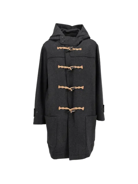 Polo Ralph Lauren Vintage hooded toggle-fastening long coat Grey CVM26643