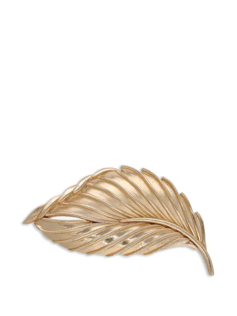 Trifari Vintage 1950s leaf-motif brooch Gold W2202083