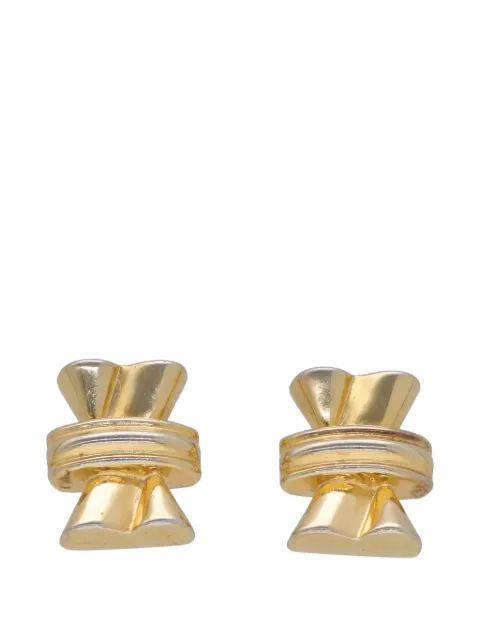 Ugo Correani Vintage bow-shaped clip-on earrings Gold W22040610