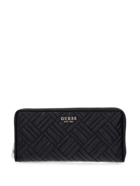 GUESS USA Sally quilted wallet Black SWQG9921146