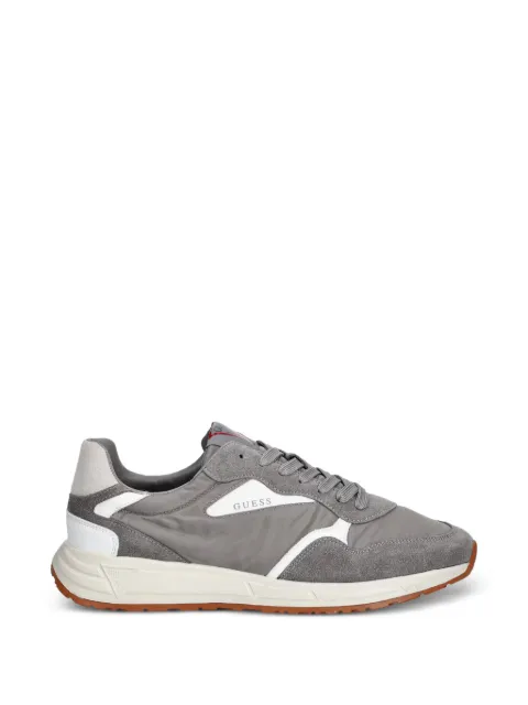 GUESS USA Aria logo-print low-top sneakers Grey FMJRIAELE12