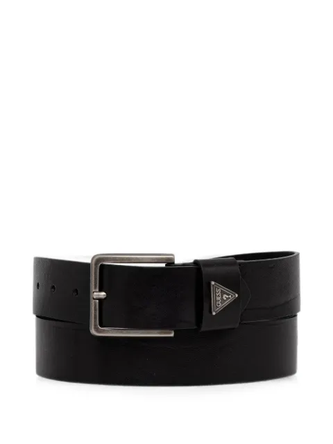 GUESS USA logo-plaque buckle-fastening belt Black BM7888P6240