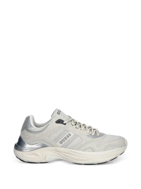GUESS USA Squan panelled logo-print sneakers Grey FMJSQUELE12