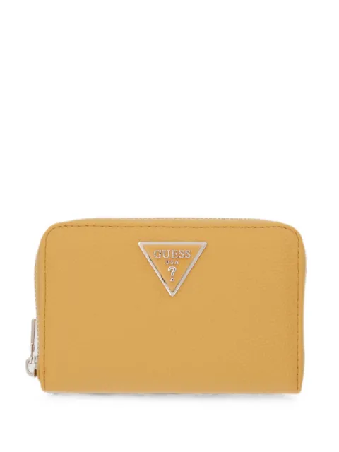 GUESS USA Laurel triangle-logo wallet Yellow SWBG7459140