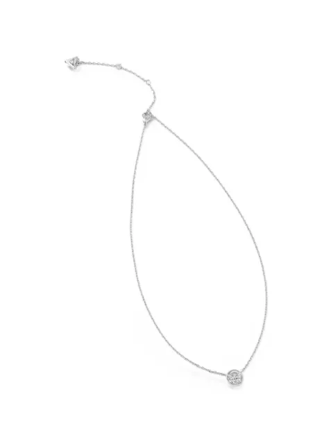 GUESS USA Butterfly crystal-embellished necklace Silver JUBN06134JW