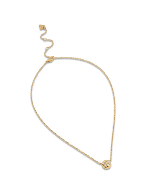 GUESS USA Butterfly crystal-embellished necklace Gold JUBN06134JW